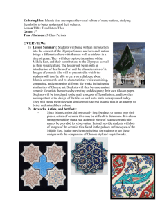 Enduring Idea: Islamic tiles encompass the visual culture of many