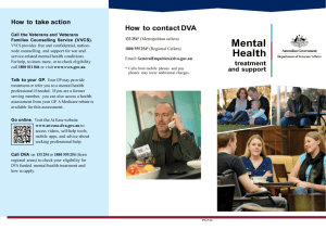 Mental Health Support Brochure