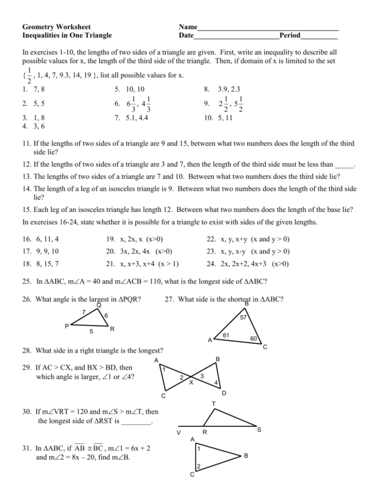 ws-inequalities-in-one-triangle