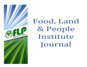 FLP Institute Journal - North Dakota Farm Bureau