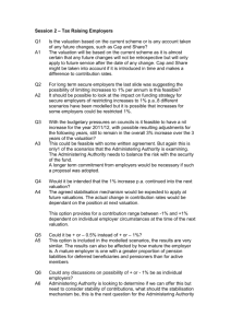 Questions from afternoon session of Employer