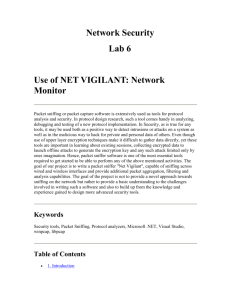 NET VIGILANT: Network Monitor - University of Engineering and