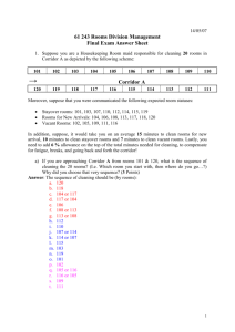 Final Exam Answer Sheet