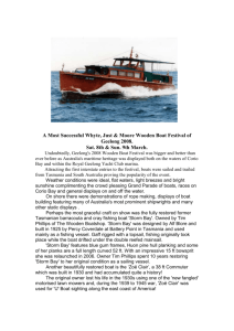A Most Successful Whyte, Just & Moore Wooden Boat Festival of