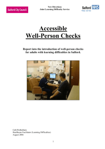 Accessible Well