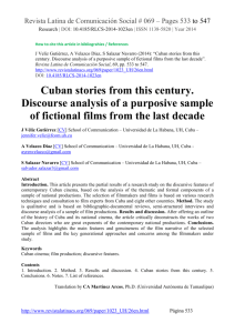 3.1.3. We are Cuba... - Revista Latina de Comunicación Social