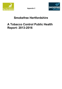 Smokefree Hertfordshire - Hertfordshire County Council