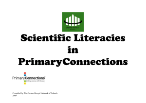 Scientific literacies - Greater Kengal Scope and Sequence