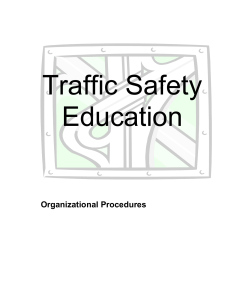 Driver and Traffic Safety Education Course Requirements