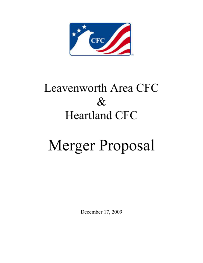 merger proposal sample
