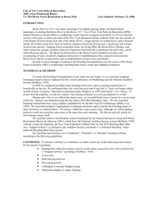 2005 Avian Monitoring Report