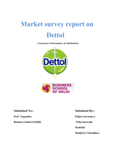 project_market_survey_on_dettol