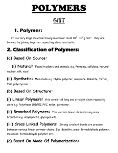 chapter 15 polymers