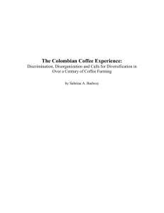 The Colombian Coffee Experience