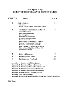 45sw enlisted performance report guide