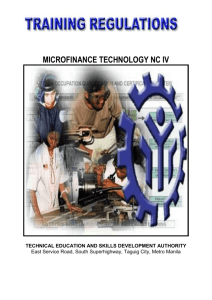 tr-microfinance technology nc iv