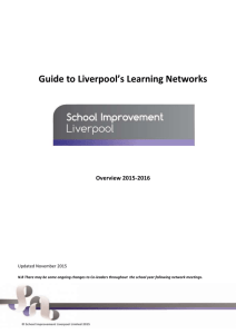 Final Guide to Liverpool Learning Networks November