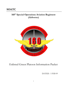 Manual - Special Operations Recruiting