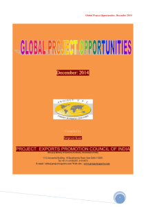 GPO 12- 2014 - Project Exports Promotion Council of India