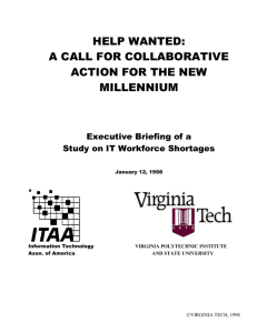 A Call for Collaborative Action for the New Millennium