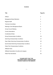 Contents Title Page No Officers 2 Management Board Members 2