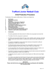 File - Trafford Junior Netball