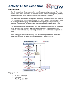 Activity 1.6 The Deep Dive