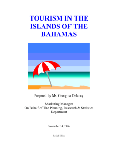 tourism in the islands of the bahamas