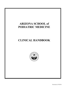 Clinical Handbook - Midwestern University
