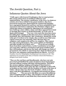 The Jewish Question, Part 2