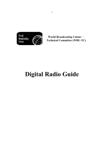 DIGITAL RADIO FOR PUBLIC SERVICE BROADCASTERS IN