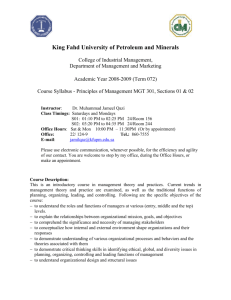 doc - KFUPM Open Courseware - King Fahd University of Petroleum
