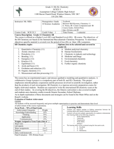 SCH 3U IB syllabus