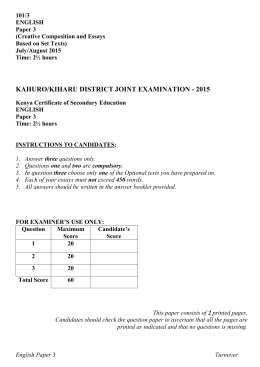 Essays On The Importance Of Education Name Harvard Essay Topics also Definition Essay Friend How To Answer An Exam Question On The Whale Rider By Witi Ihimaera World Peace And Security Essay