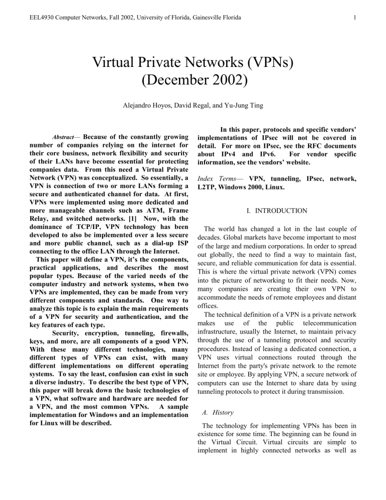 vpn research paper ieee