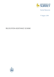 Relocation Policy June 2008