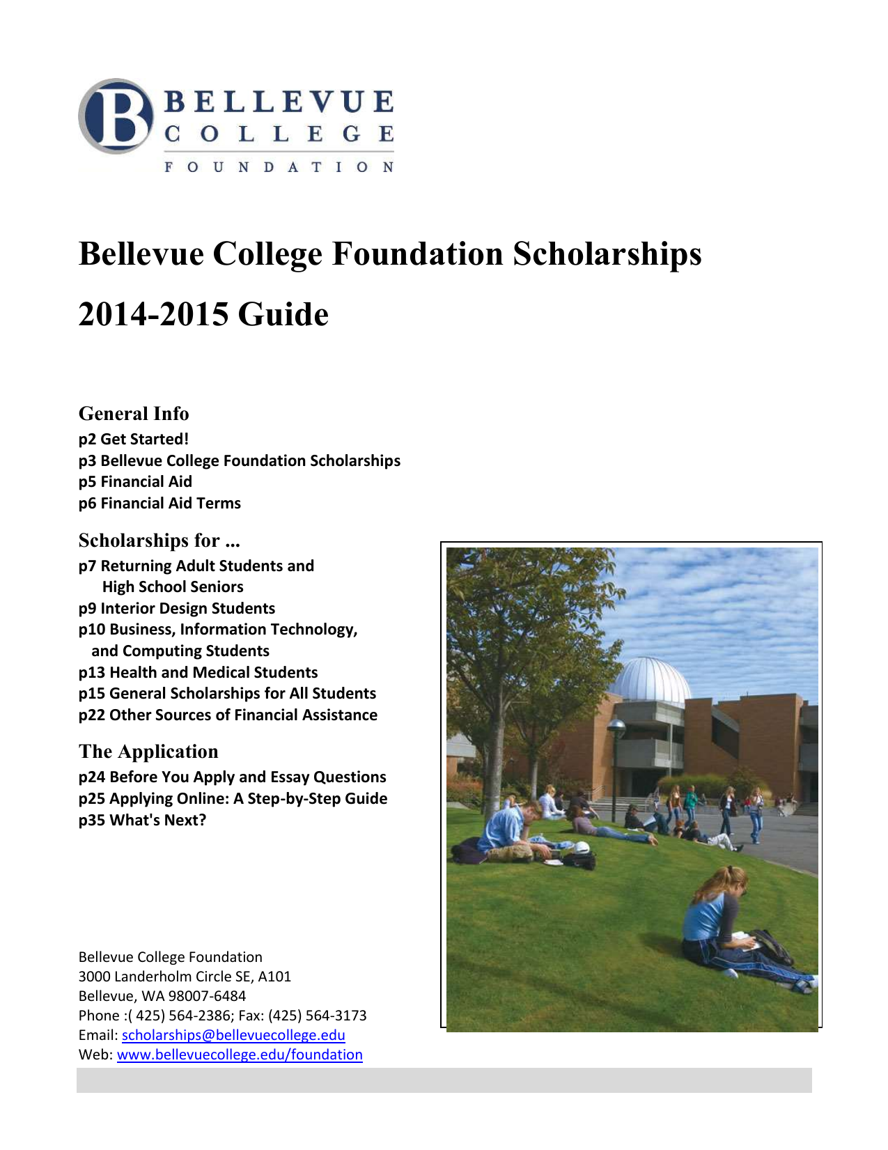 Scholarships For Bellevue College