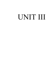 UNIT III - Tripod.com