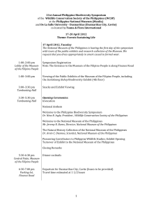 draft program of events