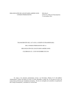 AC02825T04 - OAS :: Department of Conferences and
