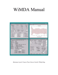 WiMDA Manual