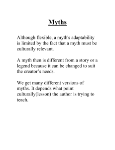 Myths - CAI Teachers