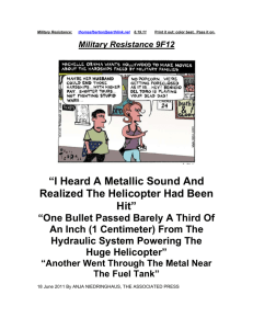Military Resistance 9F12 A Metallic Sound