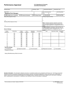 Regional Web Manager - HUD AFGE Council 222