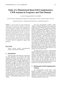 2. Background of Self-Complementary Antenna