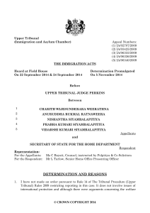 Appeal Numbers: IA/02707/2009, IA/03425/2009, IA/06333/2006, IA