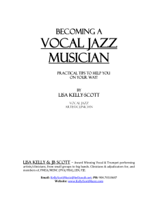 Lisa Kelly Vocal Handout - Florida Music Education Associations