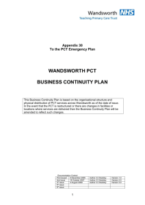 10 business continuity planning template