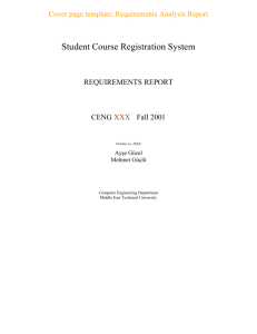 Student Course Registration System