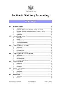 revisions - ANNEX - Section 8 - the Law Society's governance website